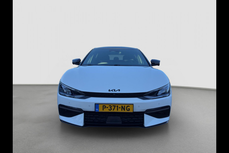 Kia Ev6 GT-Line AWD 77.4 kWh Pano | HUD | MeridianSound | 360-Camera | Alcantara/Leder | Memory Seats | Stoelverkoeling | Apple Carplay & Android Auto |