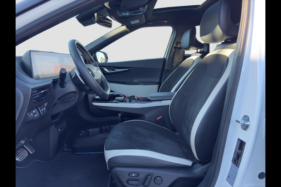 Kia Ev6 GT-Line AWD 77.4 kWh Pano | HUD | MeridianSound | 360-Camera | Alcantara/Leder | Memory Seats | Stoelverkoeling | Apple Carplay & Android Auto |