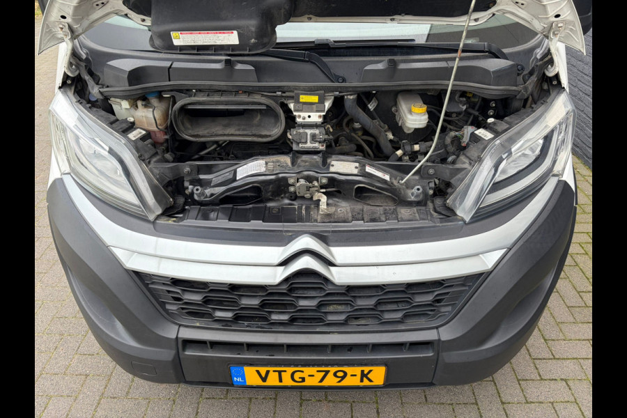Citroën Jumper 35 2.2HDi 165PK L3H2 Euro 6 3-Persoons Trekhaak Camera Ecc Pdc Wandbetimmering Houtenvloer Achterdeuren Schuifdeur 3.000KG Trekgewicht