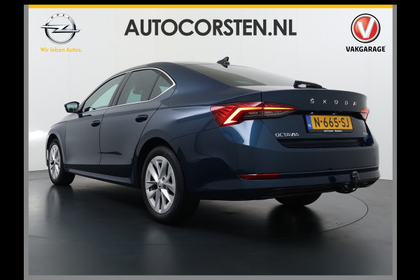Škoda Octavia e-TSI AUT Trekhaak Adap.Cruise Camera Navi Ecc Apple Carplay Android Auto Virtual Cockpit Business Edition Plus Elek.Achterklep Stoelverwarming voor+achter Lmv DAB Led Keyless advanced Dodehoek detector 1e Eigenaar Origineel Nederlandse Auto Mild-Hybrid