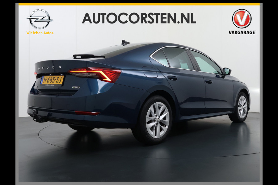 Škoda Octavia e-TSI AUT Trekhaak Adap.Cruise Camera Navi Ecc Apple Carplay Android Auto Virtual Cockpit Business Edition Plus Elek.Achterklep Stoelverwarming voor+achter Lmv DAB Led Keyless advanced Dodehoek detector 1e Eigenaar Origineel Nederlandse Auto Mild-Hybrid