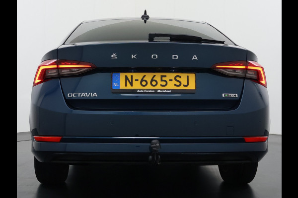 Škoda Octavia e-TSI AUT Trekhaak Adap.Cruise Camera Navi Ecc Apple Carplay Android Auto Virtual Cockpit Business Edition Plus Elek.Achterklep Stoelverwarming voor+achter Lmv DAB Led Keyless advanced Dodehoek detector 1e Eigenaar Origineel Nederlandse Auto Mild-Hybrid