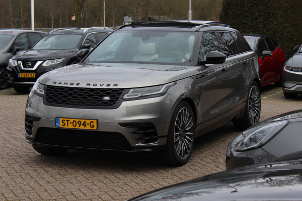 Land Rover Range Rover Velar 2.0 I4 Turbo AWD R-Dynamic HSE / Trekhaak / Panoramadak / 360Camera / Head-up / Laser LED / 21'' / Meridian High End / Stoelmassage+Verwarming / Stuurverwarming / DAB / ACC