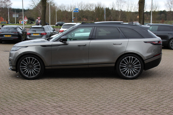 Land Rover Range Rover Velar 2.0 I4 Turbo AWD R-Dynamic HSE / Trekhaak / Panoramadak / 360Camera / Head-up / Laser LED / 21'' / Meridian High End / Stoelmassage+Verwarming / Stuurverwarming / DAB / ACC