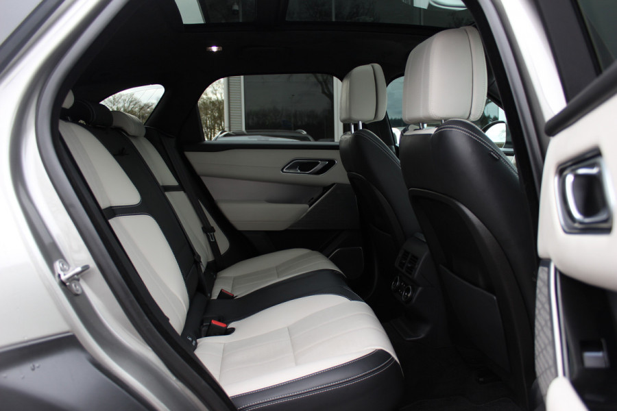 Land Rover Range Rover Velar 2.0 I4 Turbo AWD R-Dynamic HSE / Trekhaak / Panoramadak / 360Camera / Head-up / Laser LED / 21'' / Meridian High End / Stoelmassage+Verwarming / Stuurverwarming / DAB / ACC