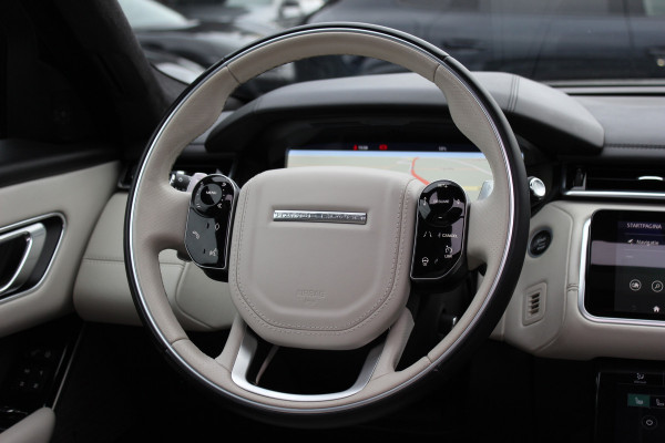 Land Rover Range Rover Velar 2.0 I4 Turbo AWD R-Dynamic HSE / Trekhaak / Panoramadak / 360Camera / Head-up / Laser LED / 21'' / Meridian High End / Stoelmassage+Verwarming / Stuurverwarming / DAB / ACC