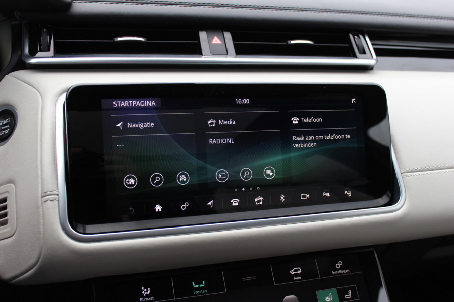 Land Rover Range Rover Velar 2.0 I4 Turbo AWD R-Dynamic HSE / Trekhaak / Panoramadak / 360Camera / Head-up / Laser LED / 21'' / Meridian High End / Stoelmassage+Verwarming / Stuurverwarming / DAB / ACC