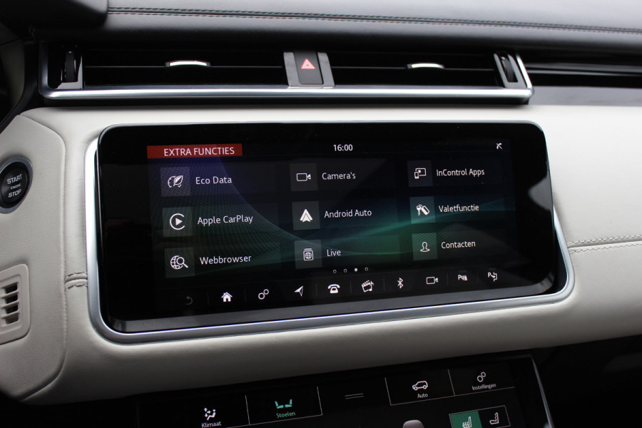 Land Rover Range Rover Velar 2.0 I4 Turbo AWD R-Dynamic HSE / Trekhaak / Panoramadak / 360Camera / Head-up / Laser LED / 21'' / Meridian High End / Stoelmassage+Verwarming / Stuurverwarming / DAB / ACC