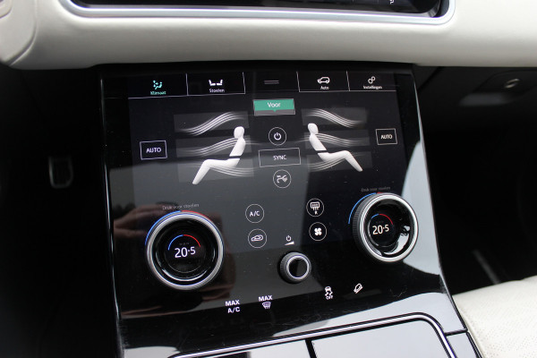 Land Rover Range Rover Velar 2.0 I4 Turbo AWD R-Dynamic HSE / Trekhaak / Panoramadak / 360Camera / Head-up / Laser LED / 21'' / Meridian High End / Stoelmassage+Verwarming / Stuurverwarming / DAB / ACC