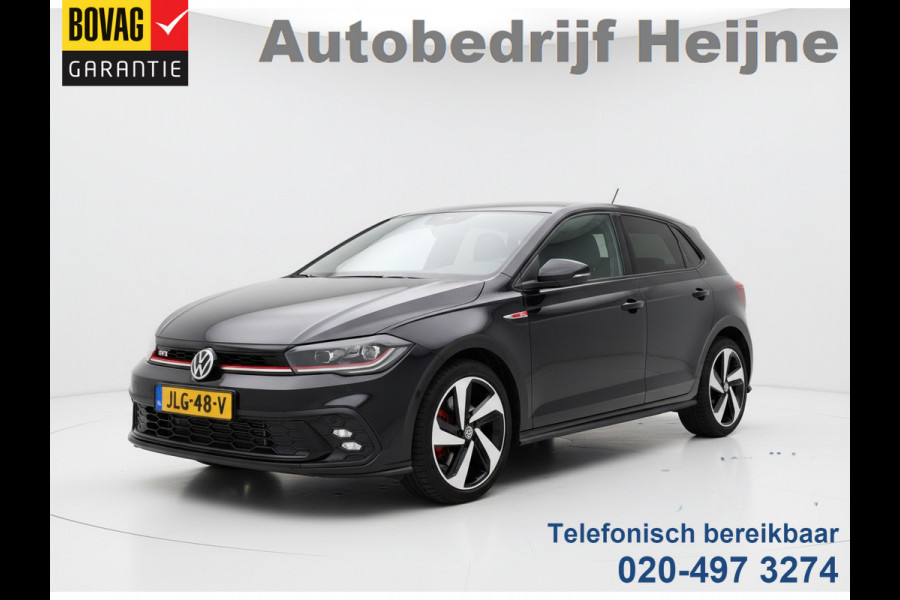 Volkswagen Polo GTI 2.0 TSI 210PK DSG STOELVERW VIRTUAL/IQ-LED/CARPLAY FABRIEKS GARANTIE