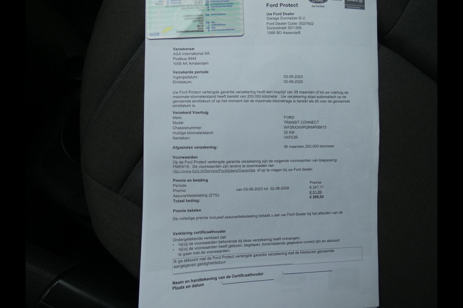 Ford Transit Connect 1.5 EcoBlue L1 Limited*navi/cam*3 zits*