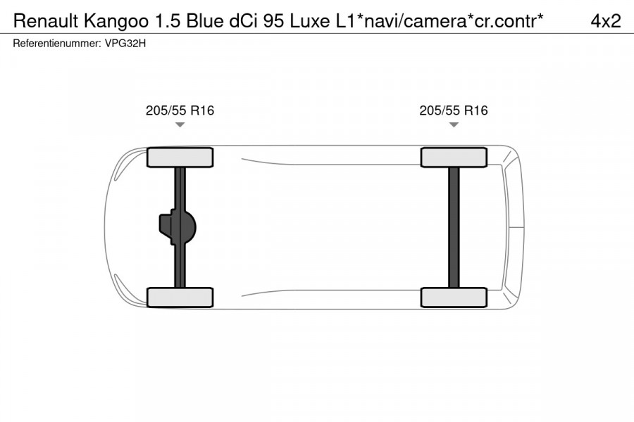 Renault Kangoo 1.5 Blue dCi 95 Luxe L1*navi/camera*cr.contr*