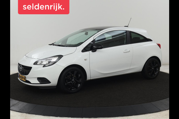 Opel Corsa 1.4 Black Edition | 1e eigenaar | Trekhaak | Carplay | Airco | Cruise control | Parkeerhulp | Navigatie | Bluetooth | Getint glas