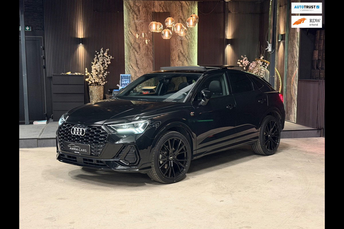 Audi Q3 Sportback 35 TFSI 3X S-Line|PANO|BLACK PAKKET|SFEER|