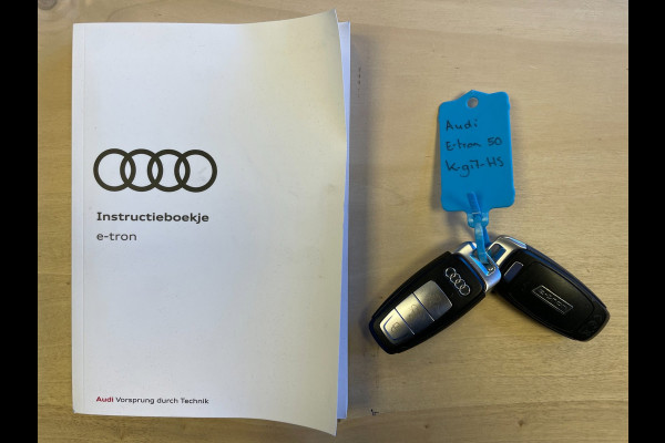 Audi e-tron 50 Quattro Business Edition 71 kWh|100% SOH|UNIEKE KMS|CAMERA|STOELVERW|MEMORY|CLIMA+CRUISE|ORG.NL|NAP|INC BTW|1e EIG|