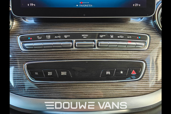 Mercedes-Benz V-Klasse V300 L2 9G-Tronic Automaat MBUX Apple Carplay Burmester 2zits. Dubbel Cabine Mogelijk 360° Camera BPM Vrij