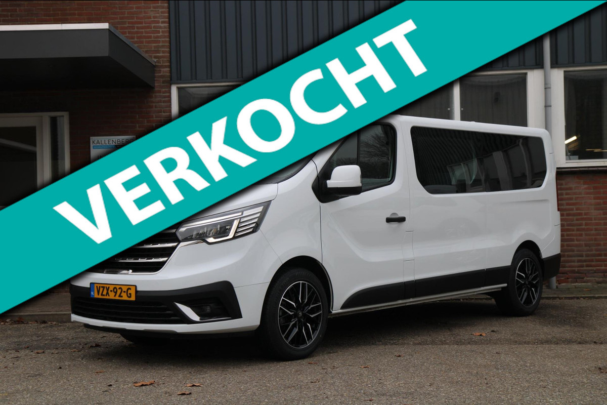 Renault Trafic 2.0 Blue 150PK Automaat L2H1 DC / 6 pers / Trekhaak / App connect