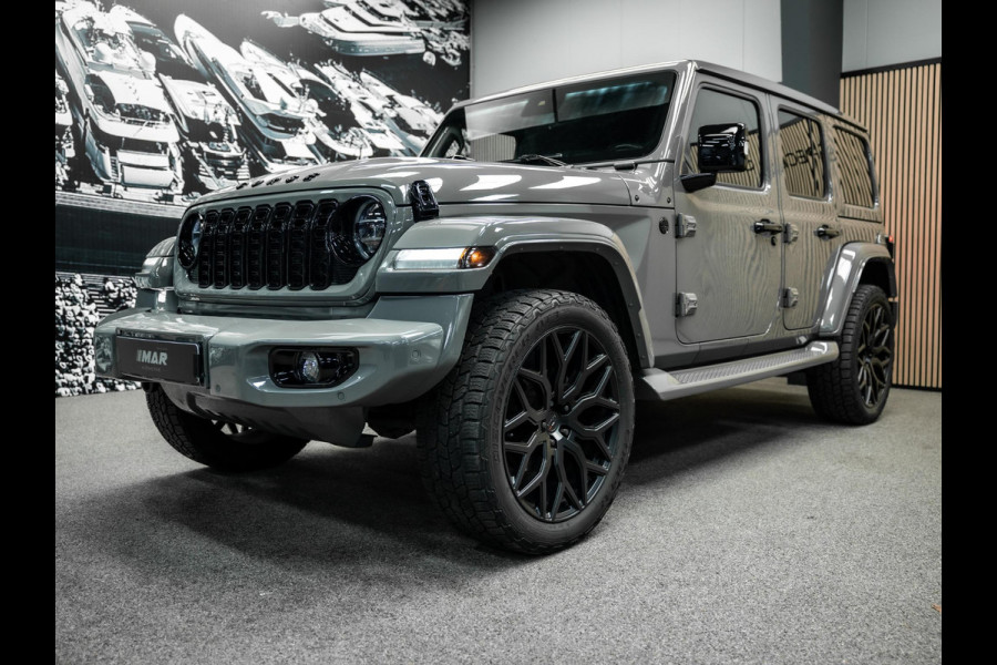 Jeep Wrangler 2.2D Sahara | Grijs Kenteken | Stoel en stuurverwarming | Custom Corse Edition |  Trekhaak | Alpine Sound |