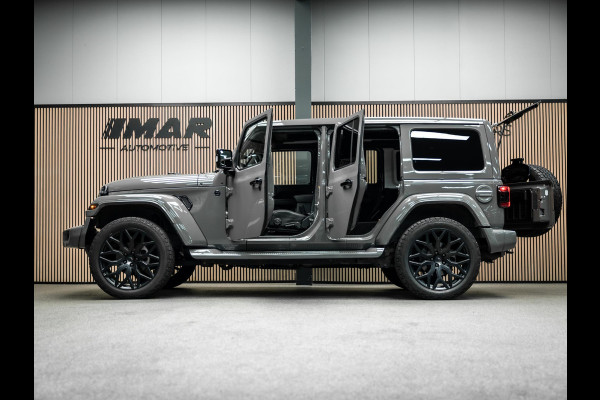 Jeep Wrangler 2.2D Sahara | Grijs Kenteken | Stoel en stuurverwarming | Custom Corse Edition |  Trekhaak | Alpine Sound |