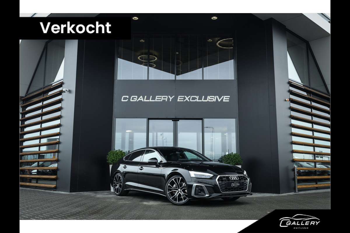 Audi A5 Sportback 45 TFSI quattro Design Pro Line Plus - S Line | Dealeronderhouden | ACC | Stoelverwarming | Dodehoekdetectie