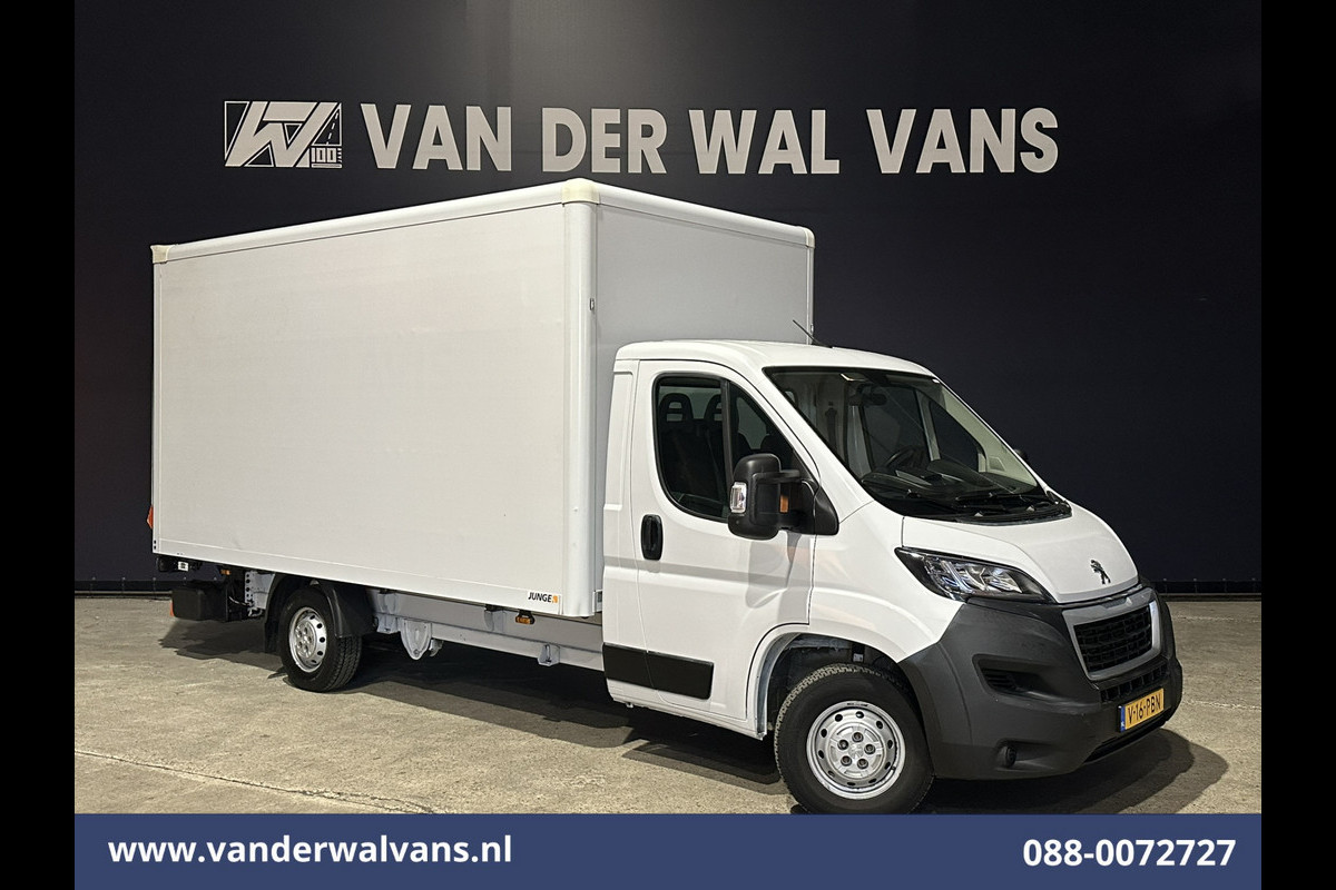 Peugeot Boxer 2.2 BlueHDi 141pk Bakwagen 436cm Lang Laadklep Euro6 Airco | Cruisecontrol | Bijrijdersbank