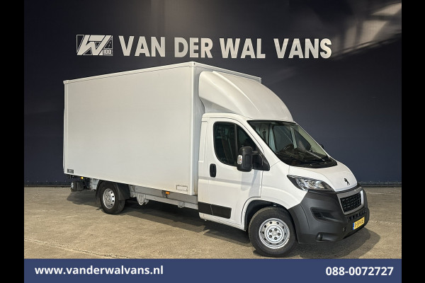 Peugeot Boxer 2.2 BlueHDi 141pk Bakwagen Laadklep Euro6 Airco | Camera | 1085kg laadvermogen Bijrijdersbank