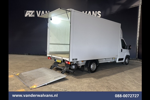 Peugeot Boxer 2.2 BlueHDi 141pk Bakwagen Laadklep Euro6 Airco | Camera | 1085kg laadvermogen Bijrijdersbank