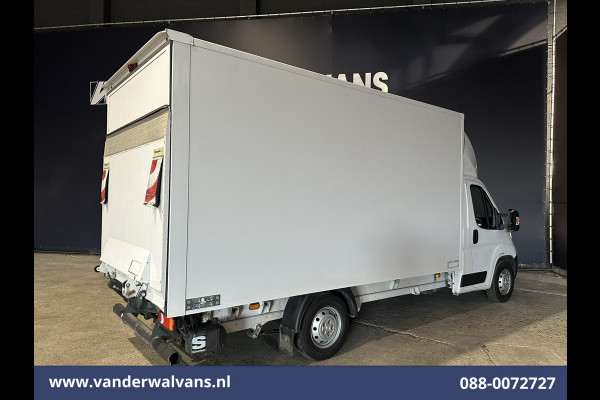 Peugeot Boxer 2.2 BlueHDi 141pk Bakwagen Laadklep Euro6 Airco | Camera | 1085kg laadvermogen Bijrijdersbank