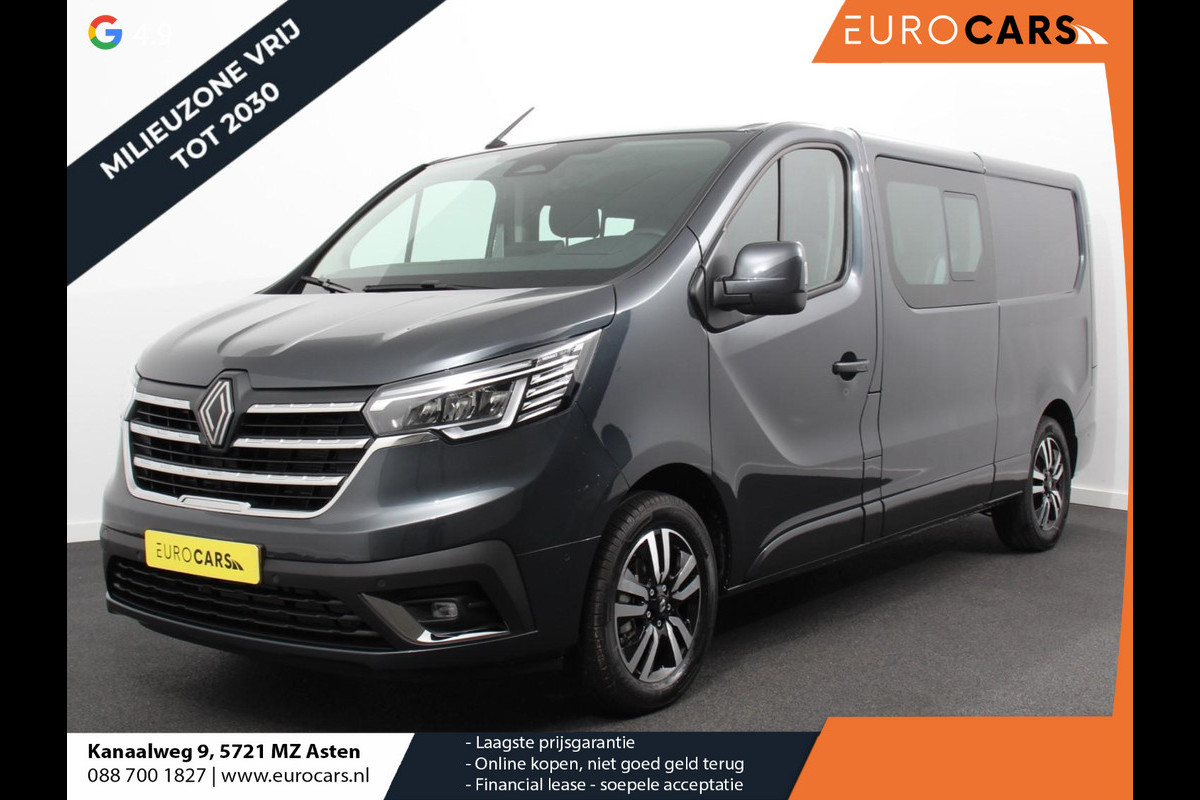 Renault Trafic 2.0 Blue dC1 150 EDC T29 L2H1 Extra Dubbele Cabine Navigatie Airco Lichtmetalen velgen Betimmering Trekhaak Camera Parkeer sensoren Dab