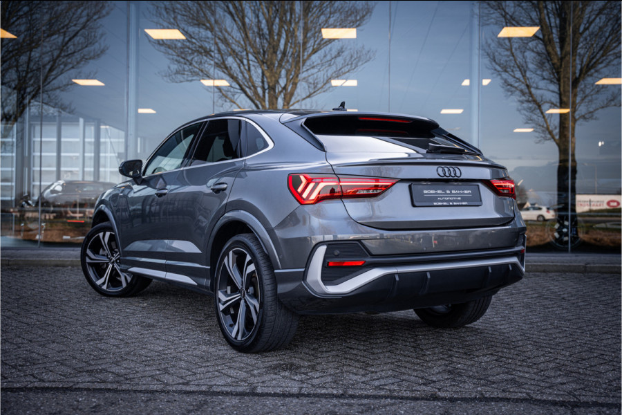 Audi Q3 Sportback 45 TFSI e S Edition - 20inch - SONOS - Leder - Keyless - Memory Camera ** Sfeerverlichting