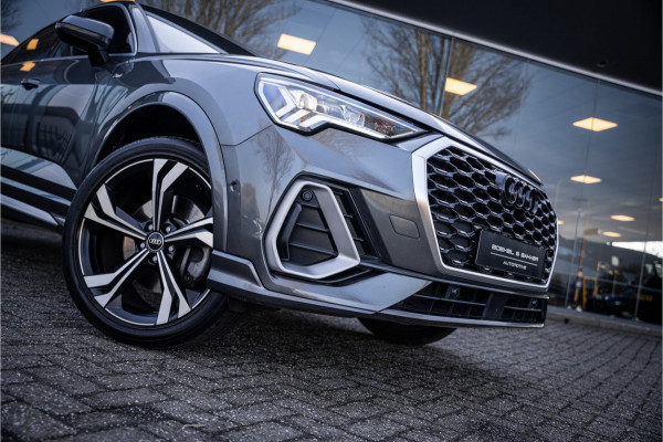 Audi Q3 Sportback 45 TFSI e S Edition - 20inch - SONOS - Leder - Keyless - Memory Camera ** Sfeerverlichting