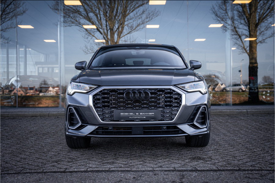 Audi Q3 Sportback 45 TFSI e S Edition - 20inch - SONOS - Leder - Keyless - Memory Camera ** Sfeerverlichting