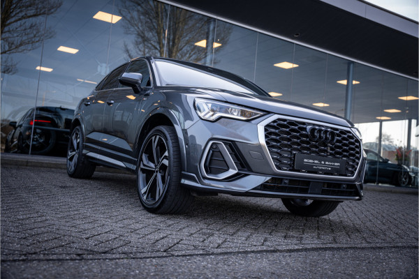 Audi Q3 Sportback 45 TFSI e S Edition - 20inch - SONOS - Leder - Keyless - Memory Camera ** Sfeerverlichting