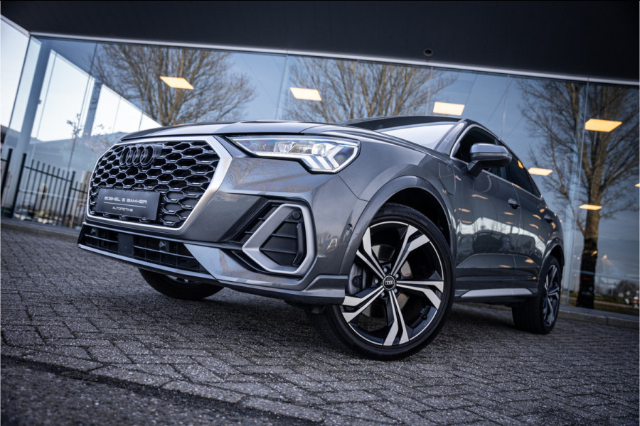 Audi Q3 Sportback 45 TFSI e S Edition - 20inch - SONOS - Leder - Keyless - Memory Camera ** Sfeerverlichting