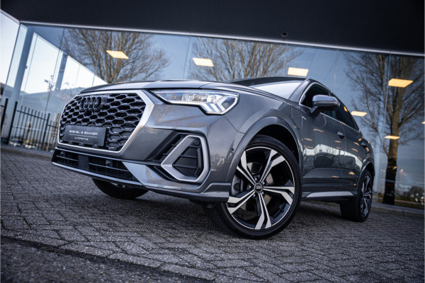 Audi Q3 Sportback 45 TFSI e S Edition - 20inch - SONOS - Leder - Keyless - Memory Camera ** Sfeerverlichting