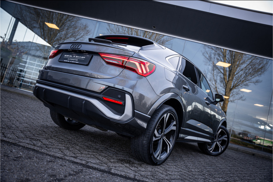 Audi Q3 Sportback 45 TFSI e S Edition - 20inch - SONOS - Leder - Keyless - Memory Camera ** Sfeerverlichting
