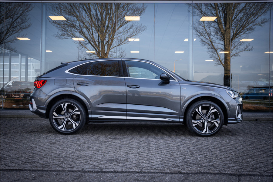 Audi Q3 Sportback 45 TFSI e S Edition - 20inch - SONOS - Leder - Keyless - Memory Camera ** Sfeerverlichting