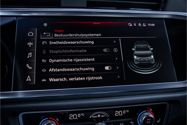 Audi Q3 Sportback 45 TFSI e S Edition - 20inch - SONOS - Leder - Keyless - Memory Camera ** Sfeerverlichting