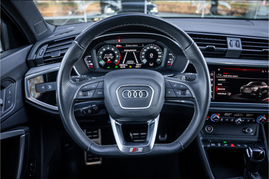 Audi Q3 Sportback 45 TFSI e S Edition - 20inch - SONOS - Leder - Keyless - Memory Camera ** Sfeerverlichting