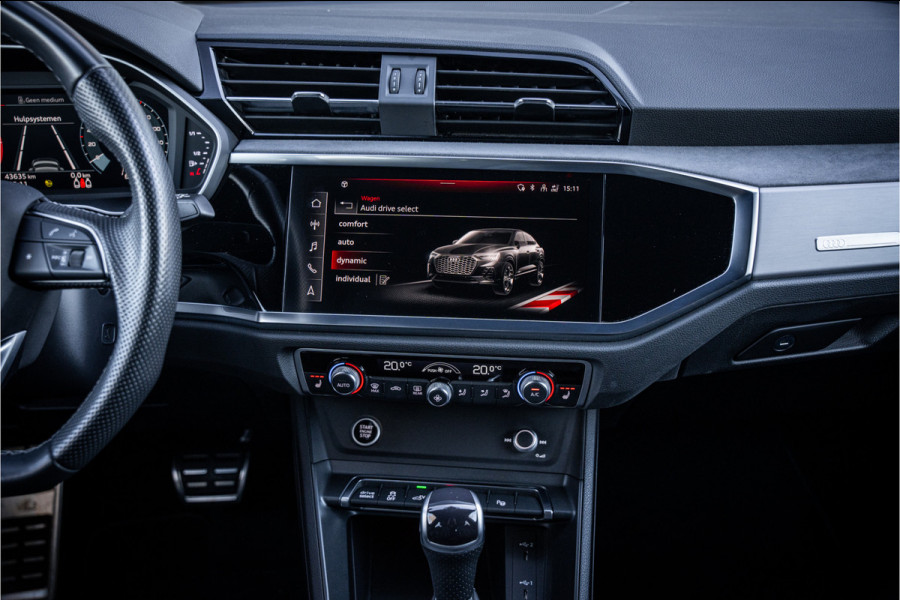 Audi Q3 Sportback 45 TFSI e S Edition - 20inch - SONOS - Leder - Keyless - Memory Camera ** Sfeerverlichting