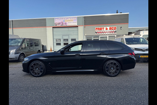 BMW 5 Serie Touring 530i HYBRID 2021 HIGH-EXE M-EDITION PANO LEDER NAP LUXE
