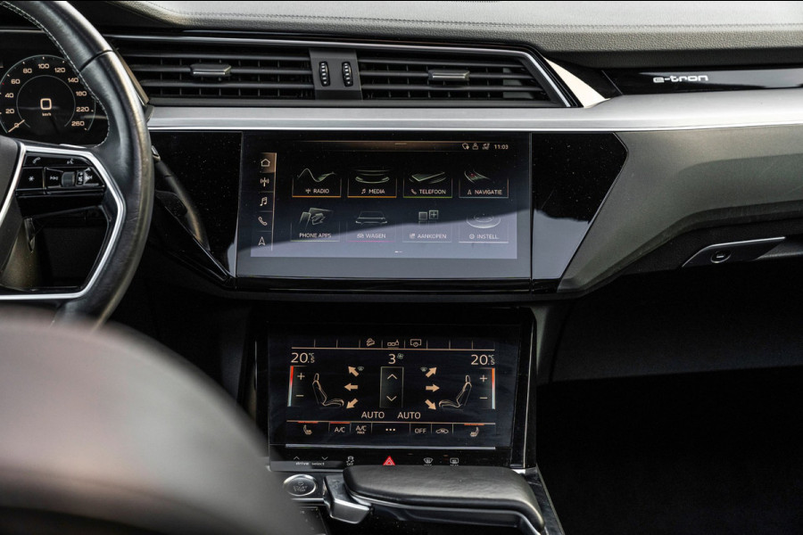Audi e-tron 50 Quattro Launch Black Edition S-Line Adaptive Pano Luchtvering 22''