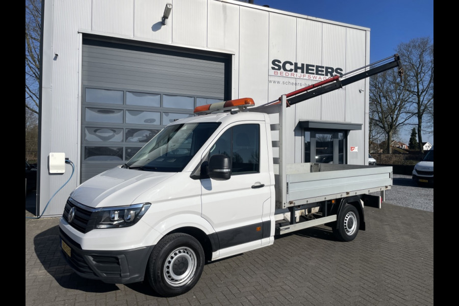 Volkswagen Crafter 2.0 TDI Pick-up met laadkraan