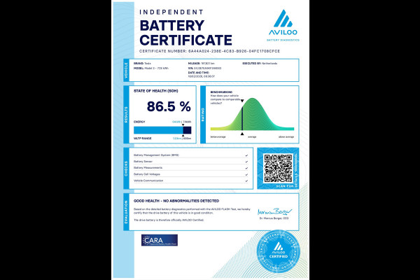 Tesla Model 3 Long Range RWD 75 kWh SOH 86.5%|TREKHAAK