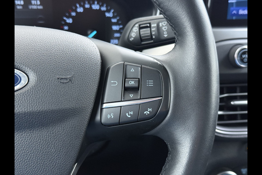 Ford FOCUS Wagon 1.0T 126PK Trekhaak Navi Dual-Ecc Apple Carplay Android Auto Stoel+Voorruitverwarming Cruise Control Pdc Titanium Business Lmv Led Privacy Glas Lane Assist TCS Keyless Licht-/Regensensor 1e Eigenaar Origineel Nederlandse Auto Dealeronderhouden