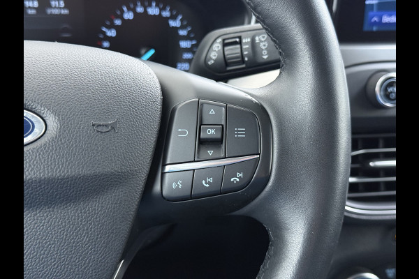 Ford FOCUS Wagon 1.0T 126PK Trekhaak Navi Dual-Ecc Apple Carplay Android Auto Stoel+Voorruitverwarming Cruise Control Pdc Titanium Business Lmv Led Privacy Glas Lane Assist TCS Keyless Licht-/Regensensor 1e Eigenaar Origineel Nederlandse Auto Dealeronderhouden