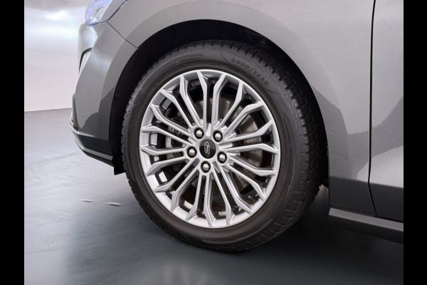 Ford FOCUS Wagon 1.0T 126PK Trekhaak Navi Dual-Ecc Apple Carplay Android Auto Stoel+Voorruitverwarming Cruise Control Pdc Titanium Business Lmv Led Privacy Glas Lane Assist TCS Keyless Licht-/Regensensor 1e Eigenaar Origineel Nederlandse Auto Dealeronderhouden