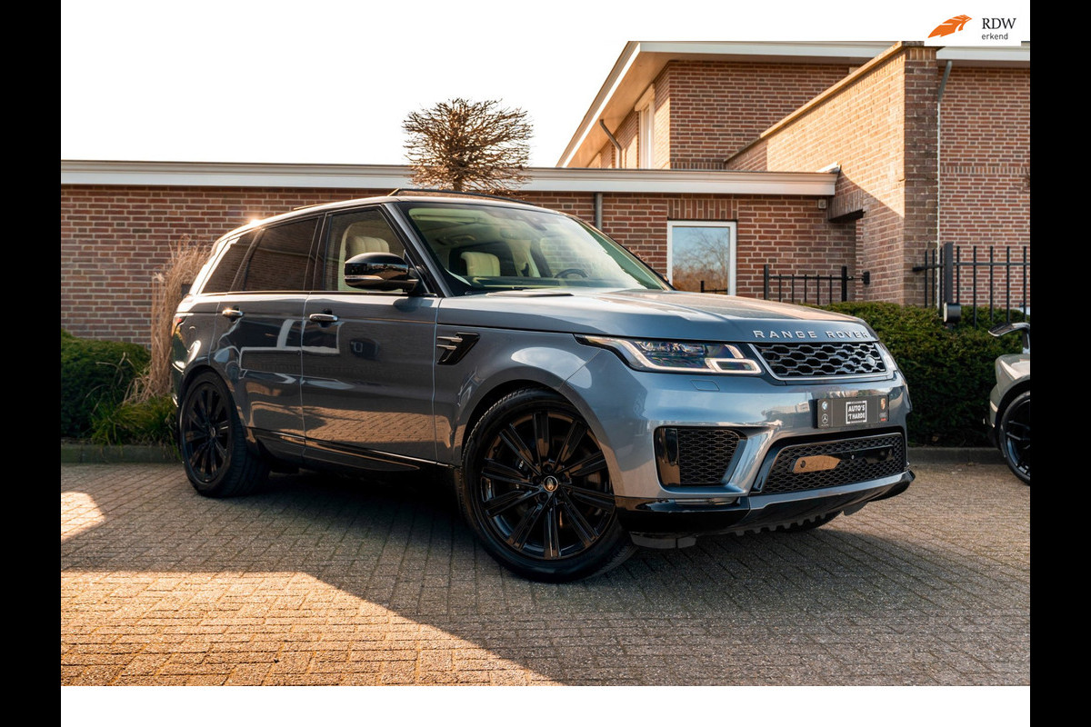 Land Rover Range Rover Sport 2.0 P400e HSE Dynamic 404 PK Luchtvering Pano Keyless Trekhaak Meridian 360 Camera 22''