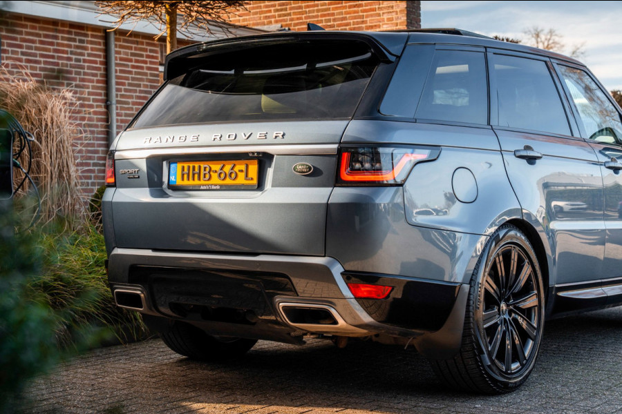 Land Rover Range Rover Sport 2.0 P400e HSE Dynamic 404 PK Luchtvering Pano Keyless Trekhaak Meridian 360 Camera 22''