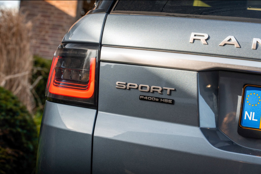 Land Rover Range Rover Sport 2.0 P400e HSE Dynamic 404 PK Luchtvering Pano Keyless Trekhaak Meridian 360 Camera 22''